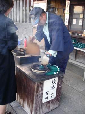 Incense seller